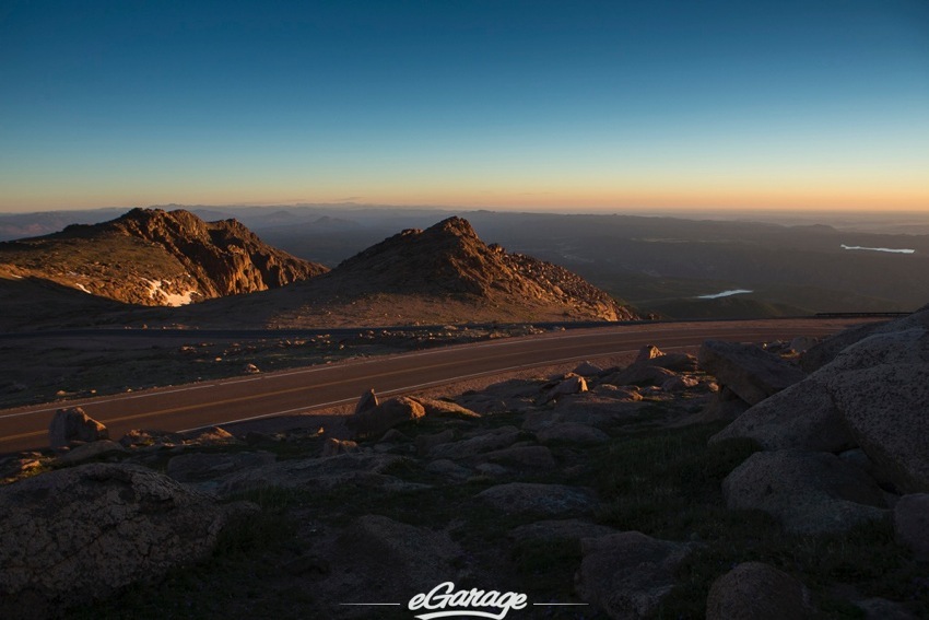 Pikes Peak 2014 sunset