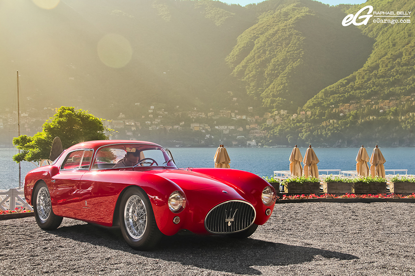 Maserati A6G CS Berlinetta Pininfarina villa d'Este