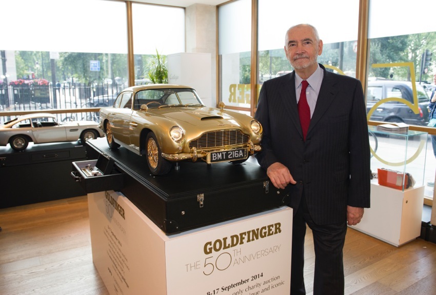 Aston Martin DB5 Gold For Charity