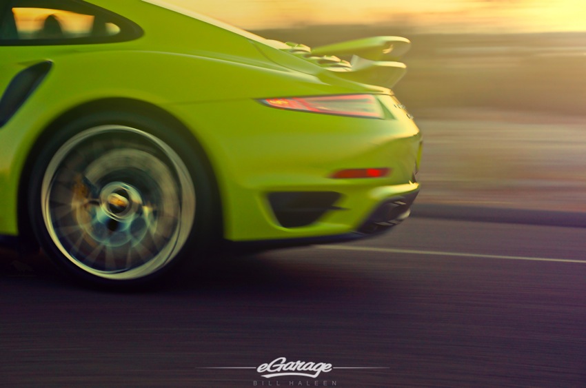 Porsche Turbo S Moving