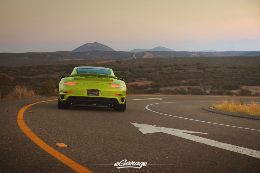 Porsche turbo S rear