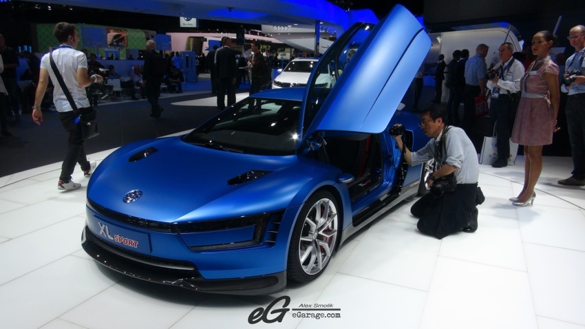 VW XL1 Paris Motor Show 2014