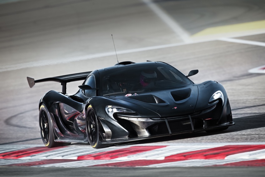 McLaren P1 GTR Test