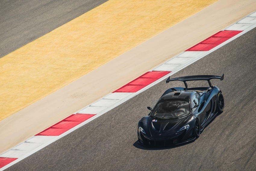 McLaren P1 GTR Test