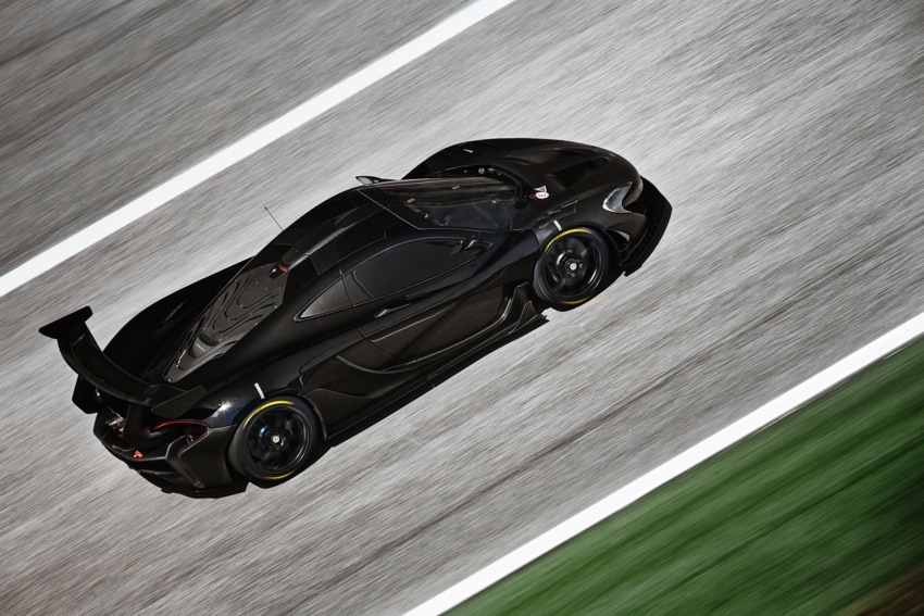 McLaren P1 GTR Test