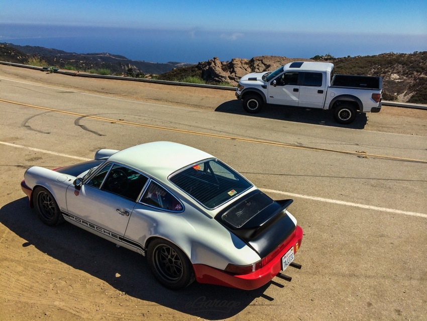 Magnus Walker Porsche Ford Raptor