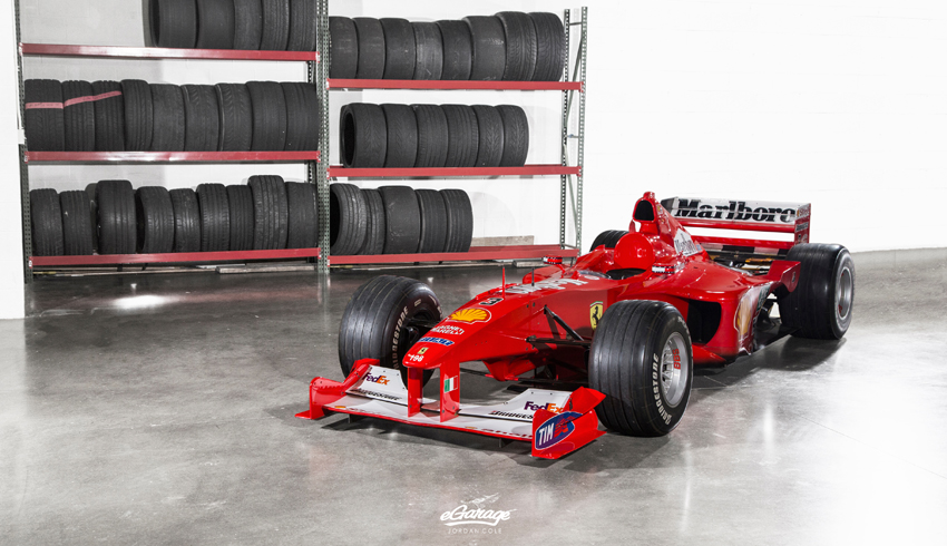 Michael Schumacher: Rare Ferrari racing car from 2000 season