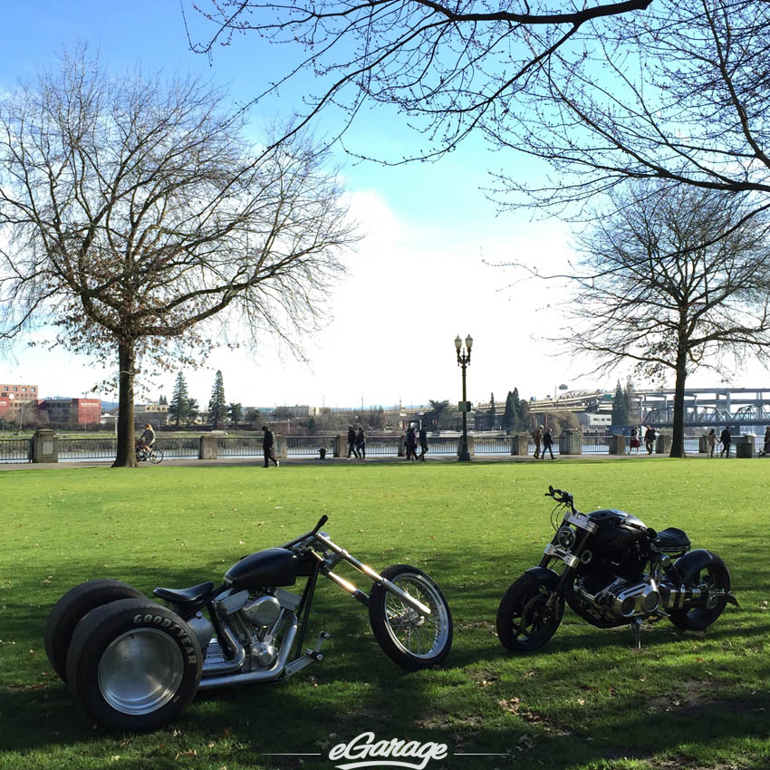 Confederate X132 and Exile Trike in Portland