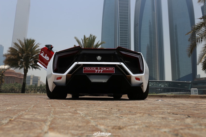 W Motors Lykan Hypersport Abu Dhabi Police