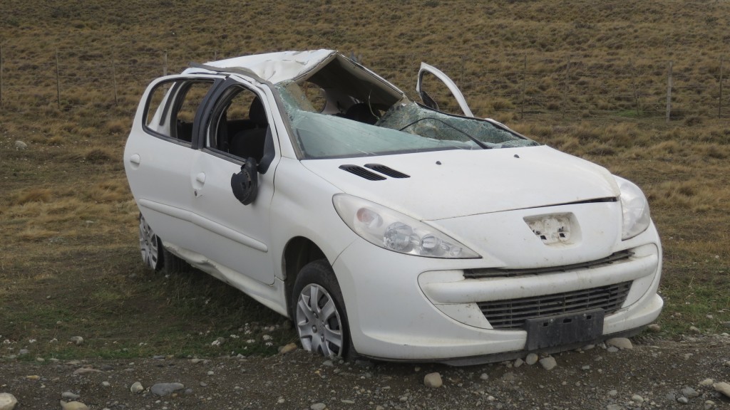 Patagonia Wrecked Car